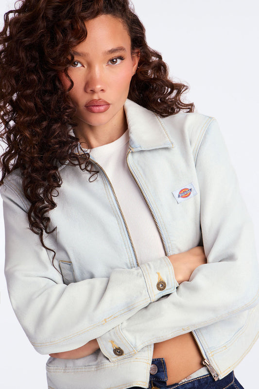 Dickies Madison Denim Jacket - Light Wash