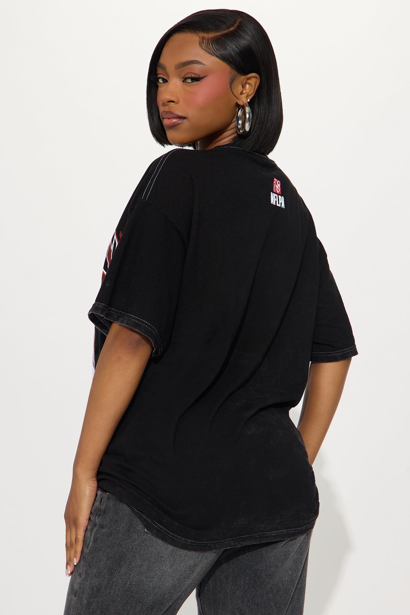 Christian McCaffrey Game On Washed Tee - Black Wash