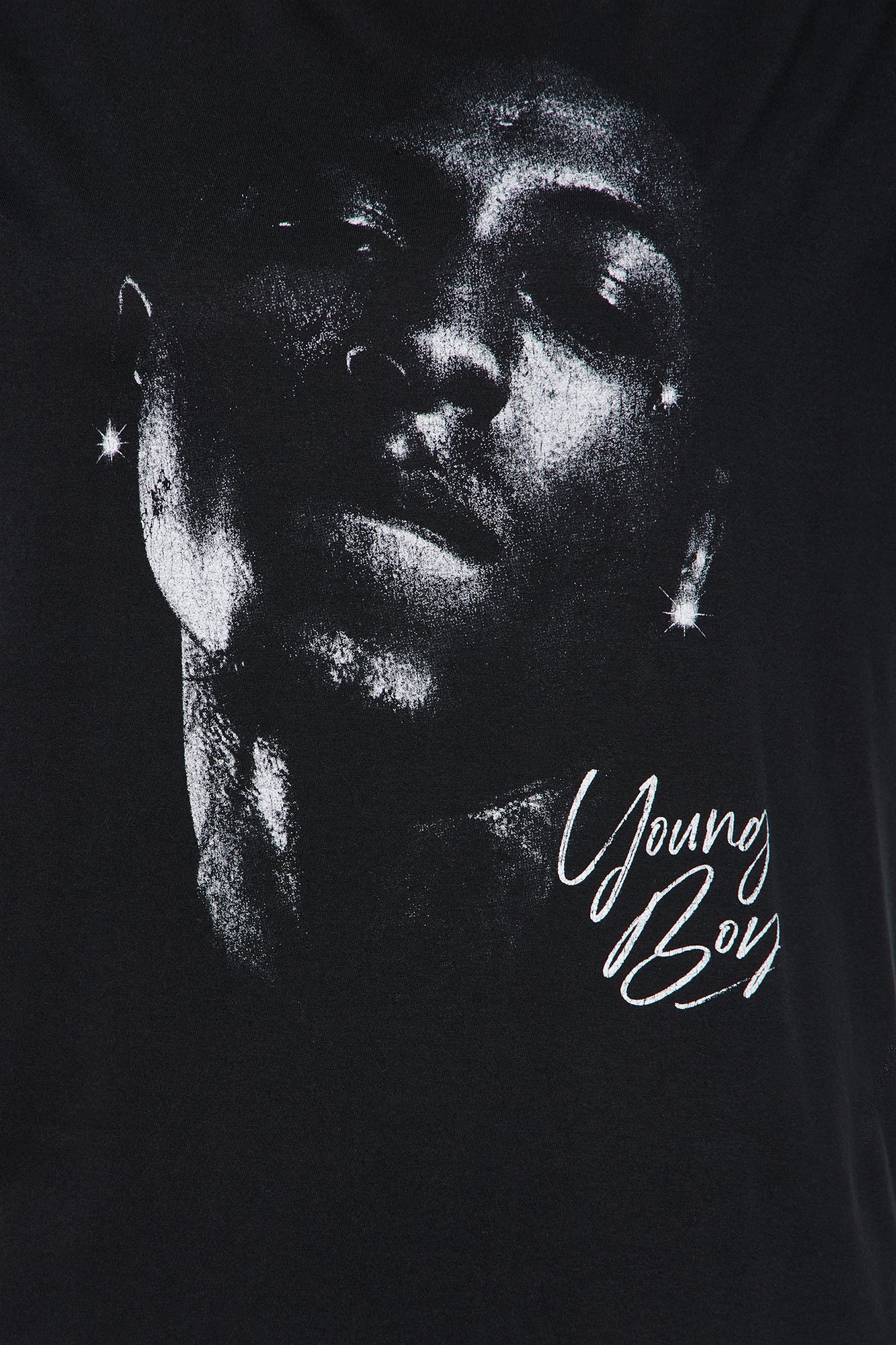 Free Young Boy NBA Oversize Tee - Black