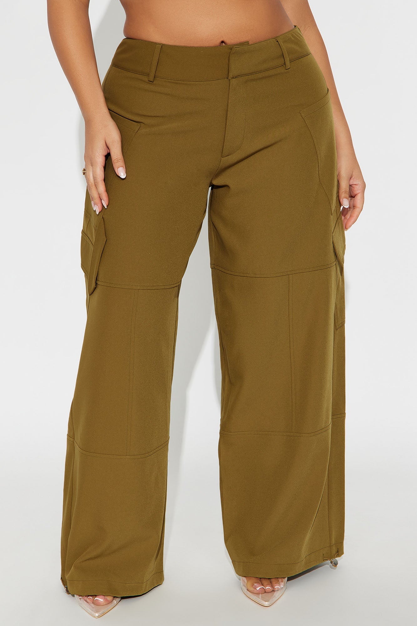 Vera Twill Cargo Jogger Pant 32″ - Olive