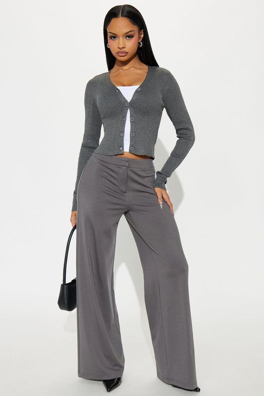 Close The Deal Trouser Pant 32″ - Charcoal