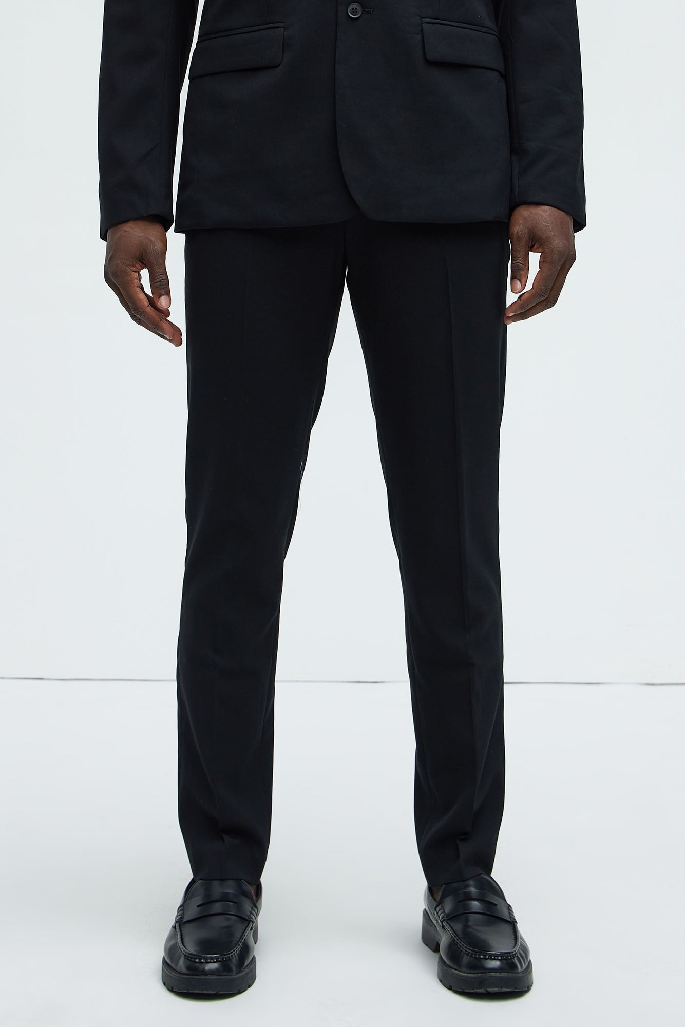 The Modern Stretch Slim Trouser - Black