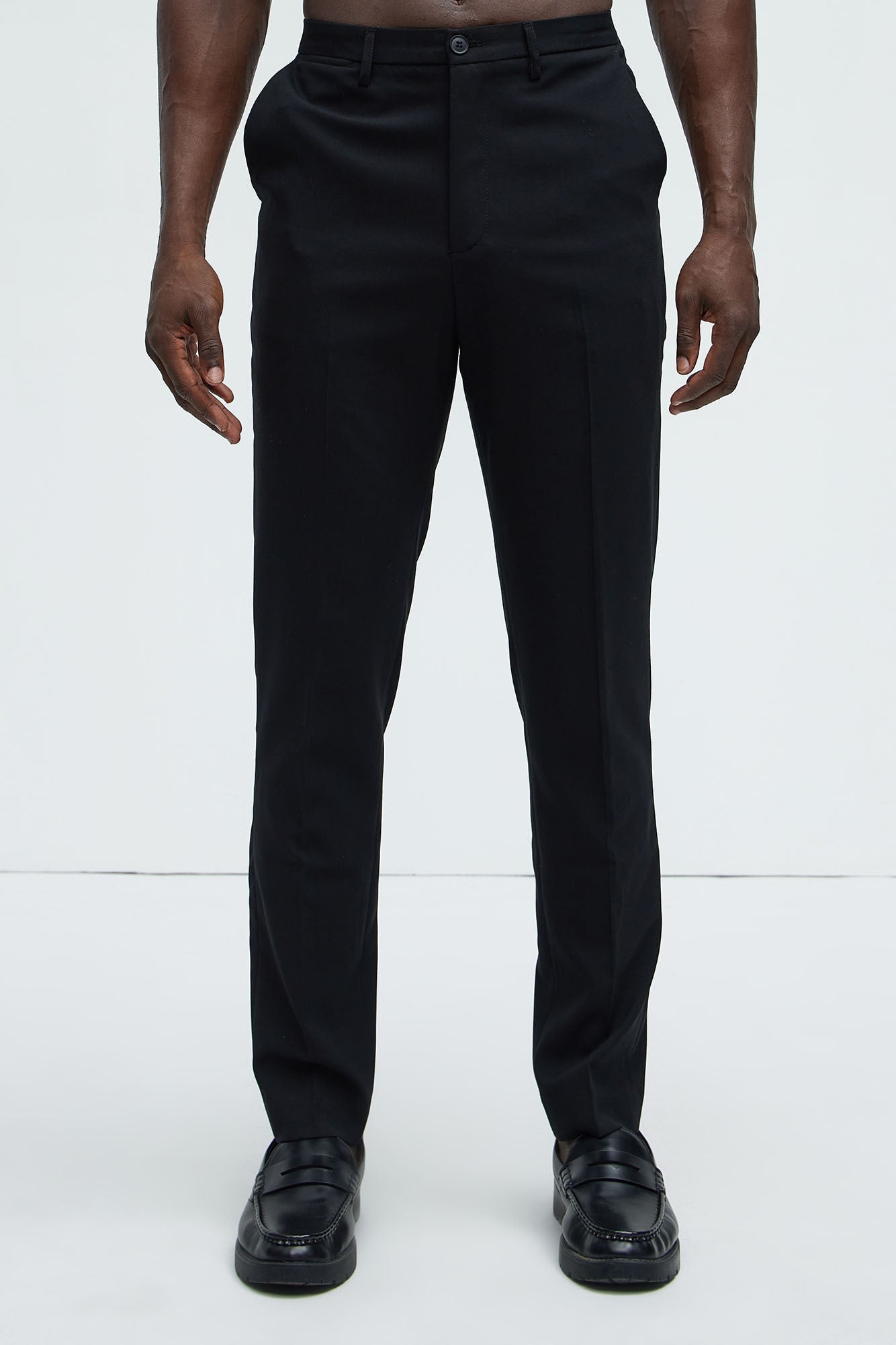 The Modern Stretch Slim Trouser - Black