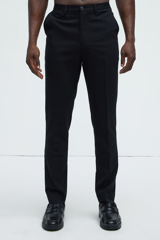 The Modern Stretch Slim Trouser - Black