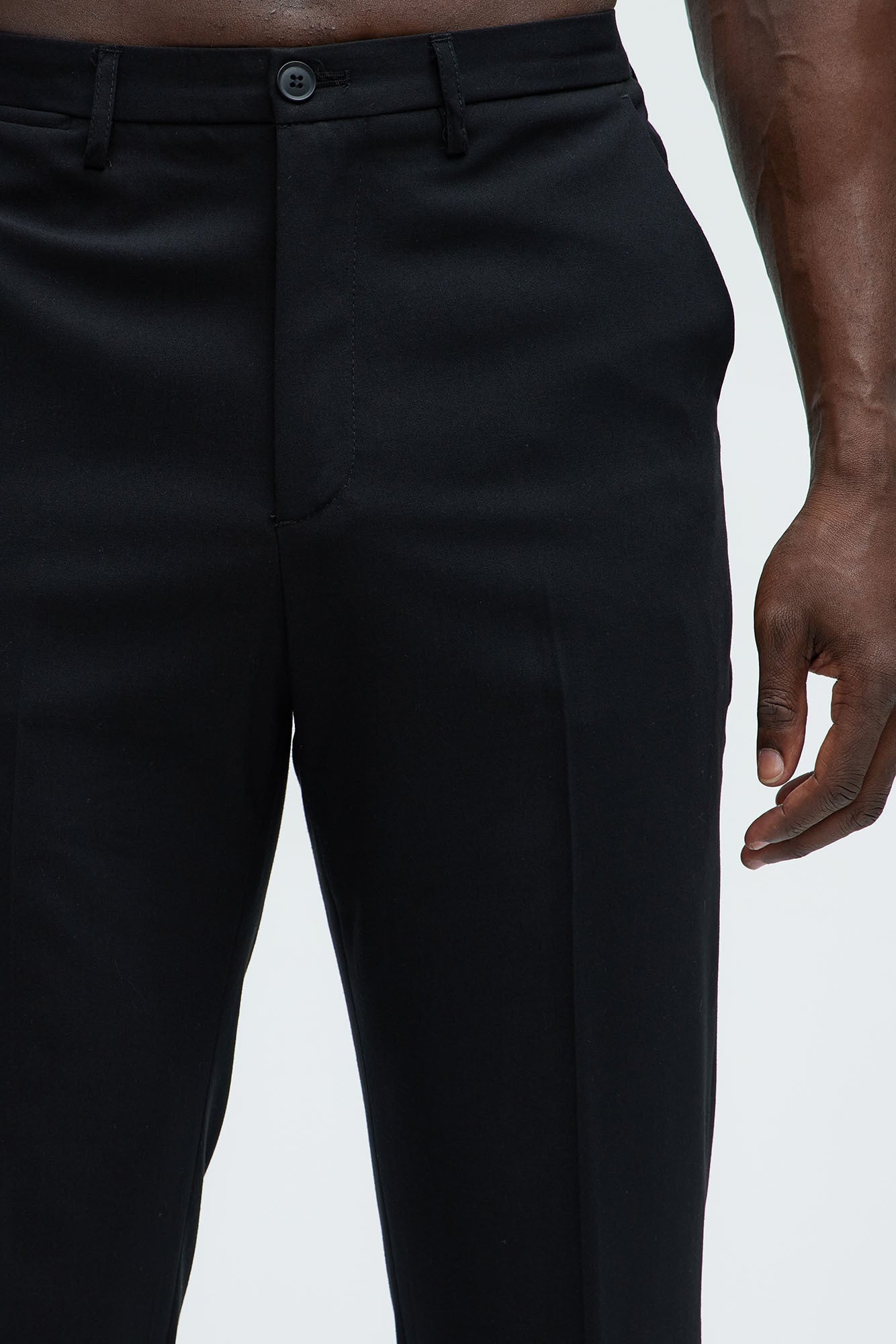 The Modern Stretch Slim Trouser - Black