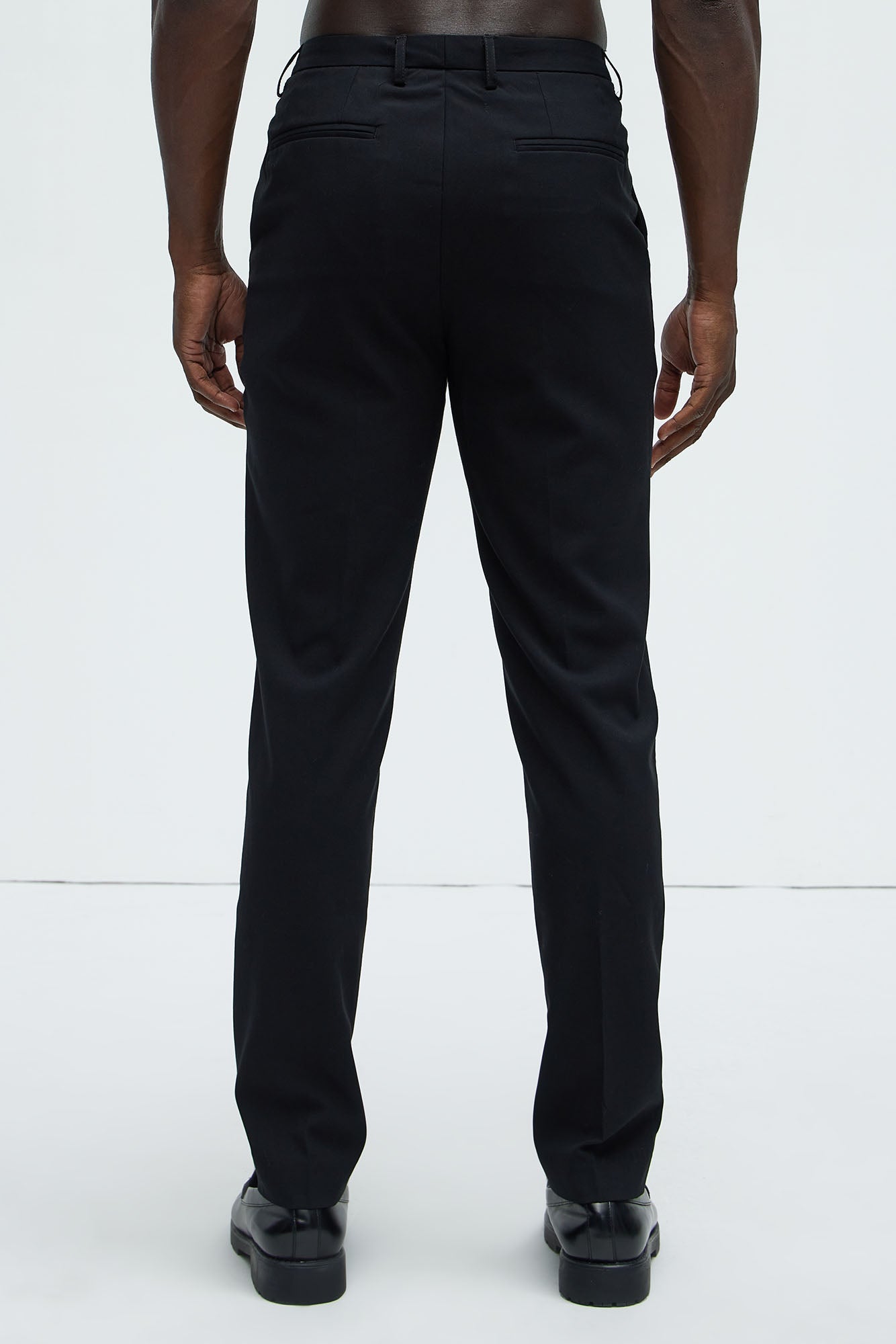 The Modern Stretch Slim Trouser - Black