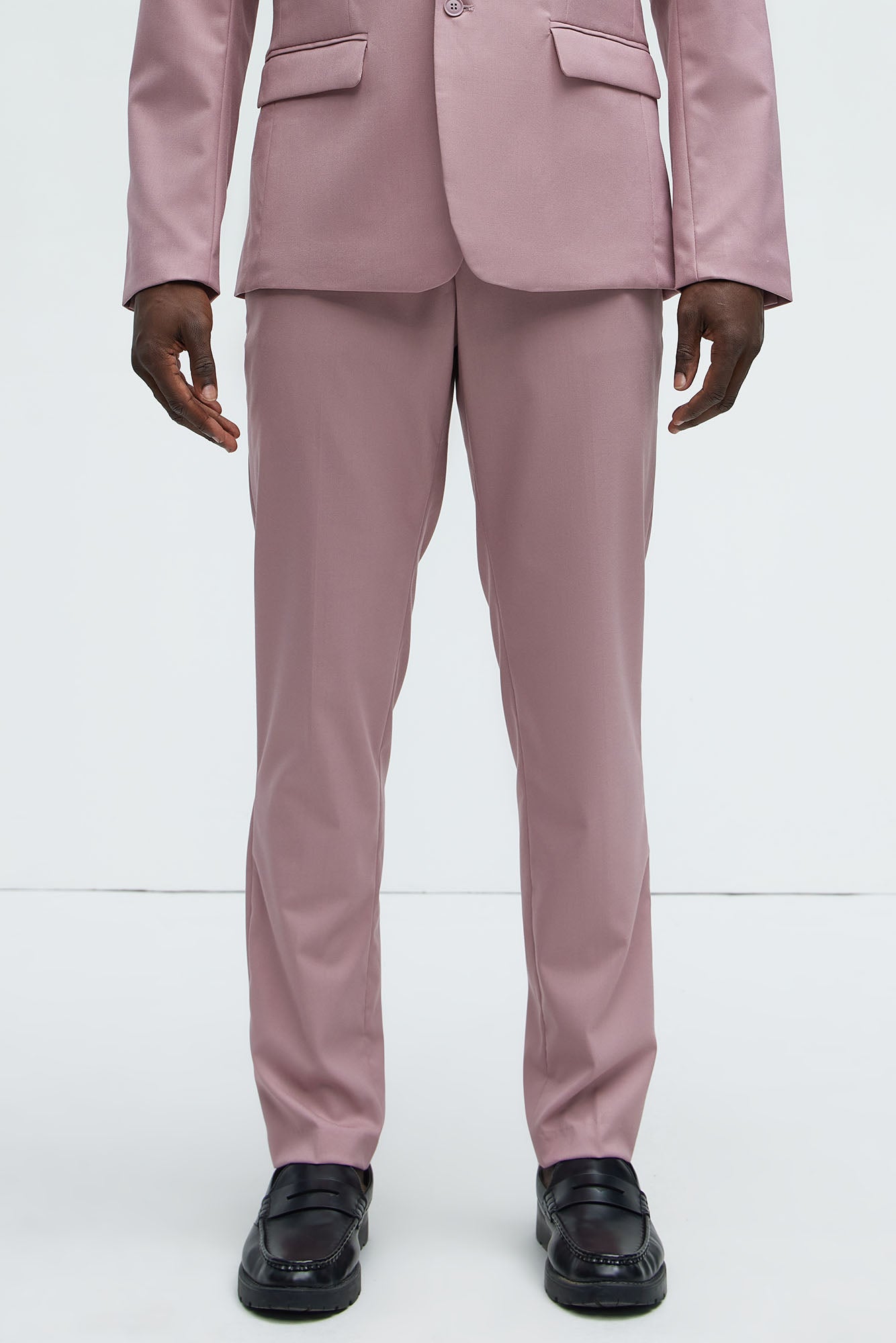 The Modern Stretch Slim Trouser - Mauve