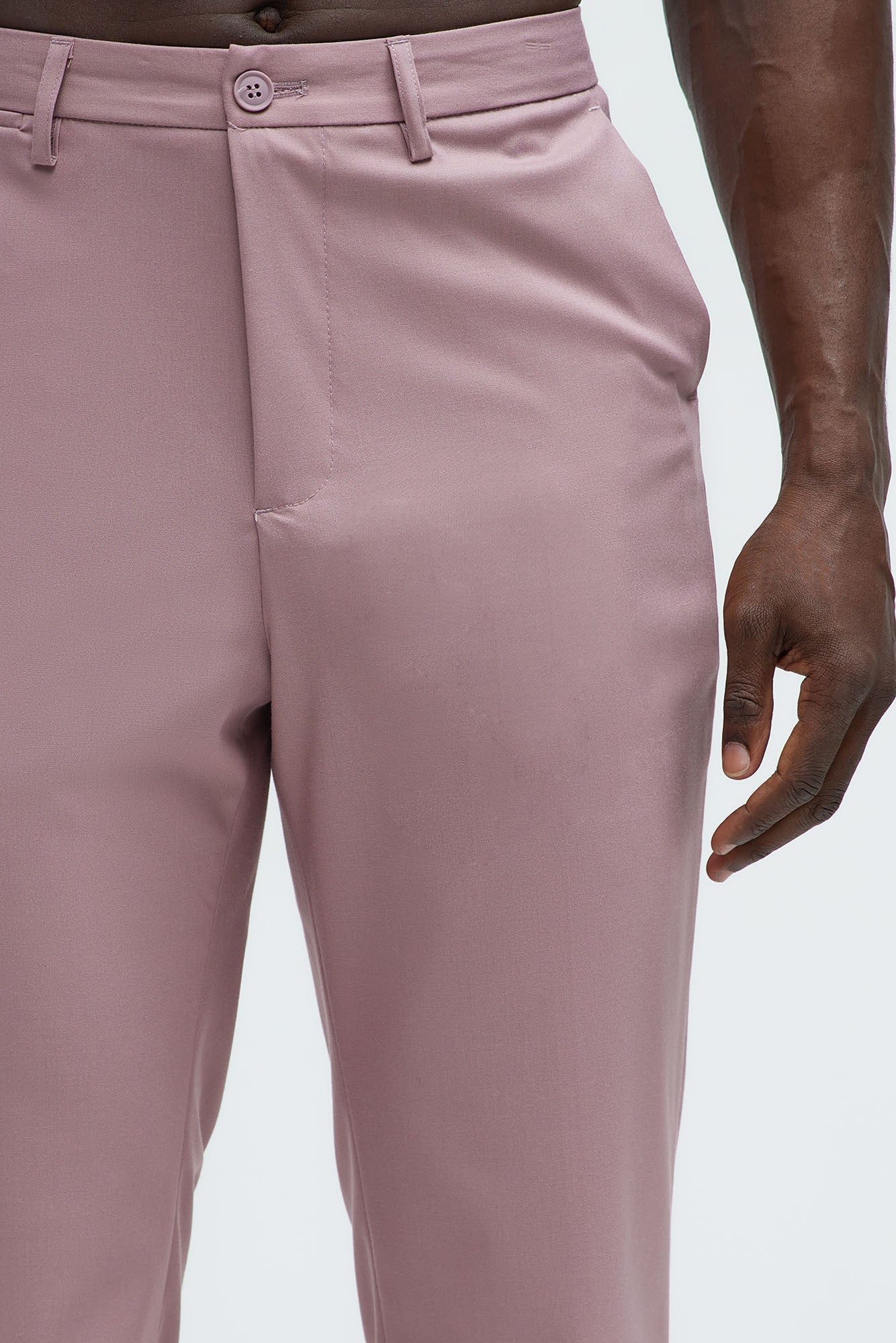 The Modern Stretch Slim Trouser - Mauve