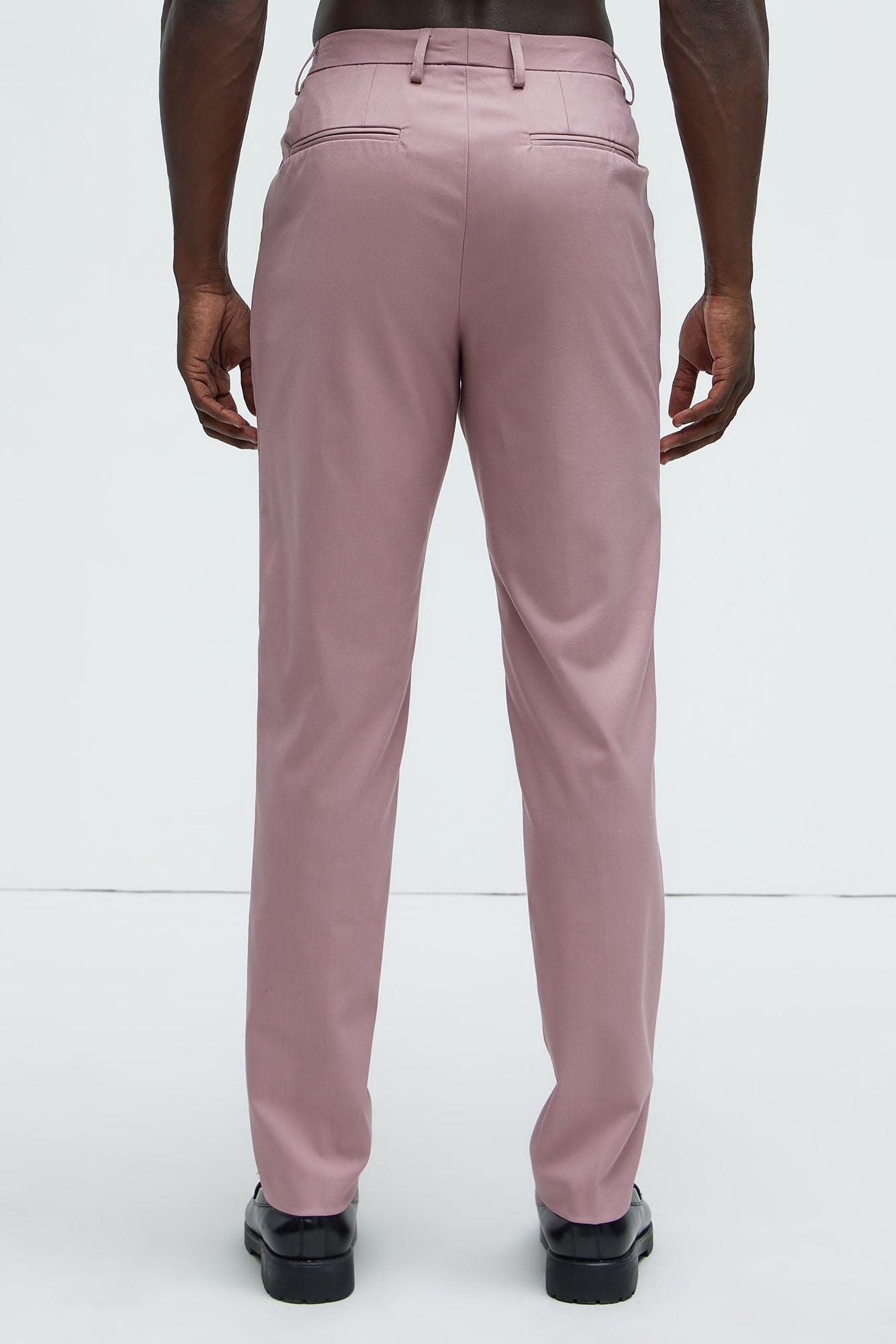 The Modern Stretch Slim Trouser - Mauve