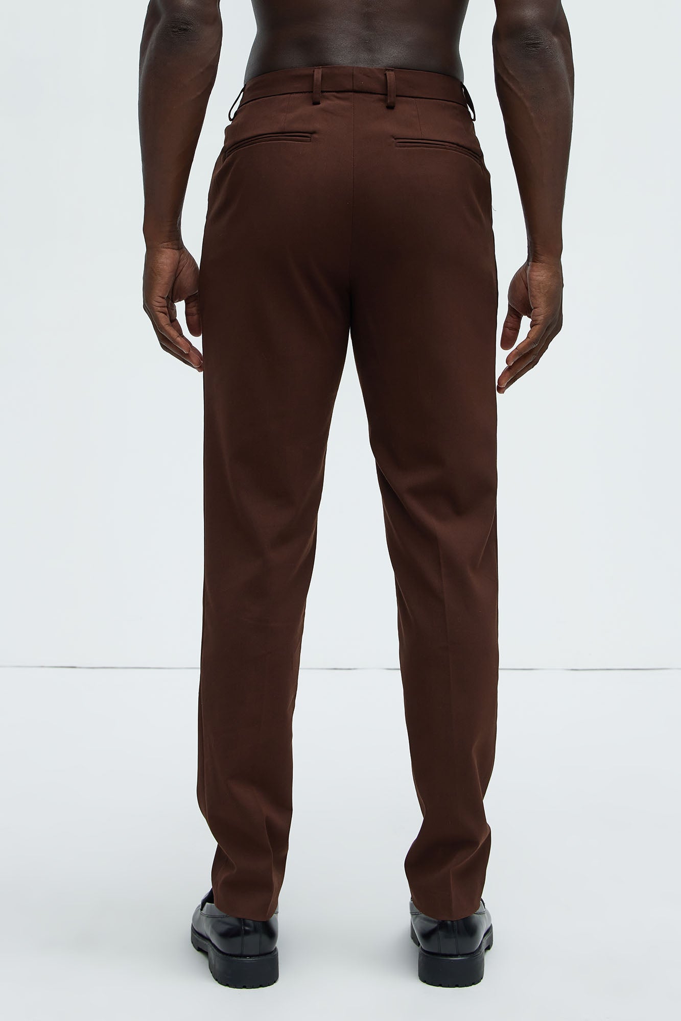 The Modern Stretch Slim Trouser - Brown
