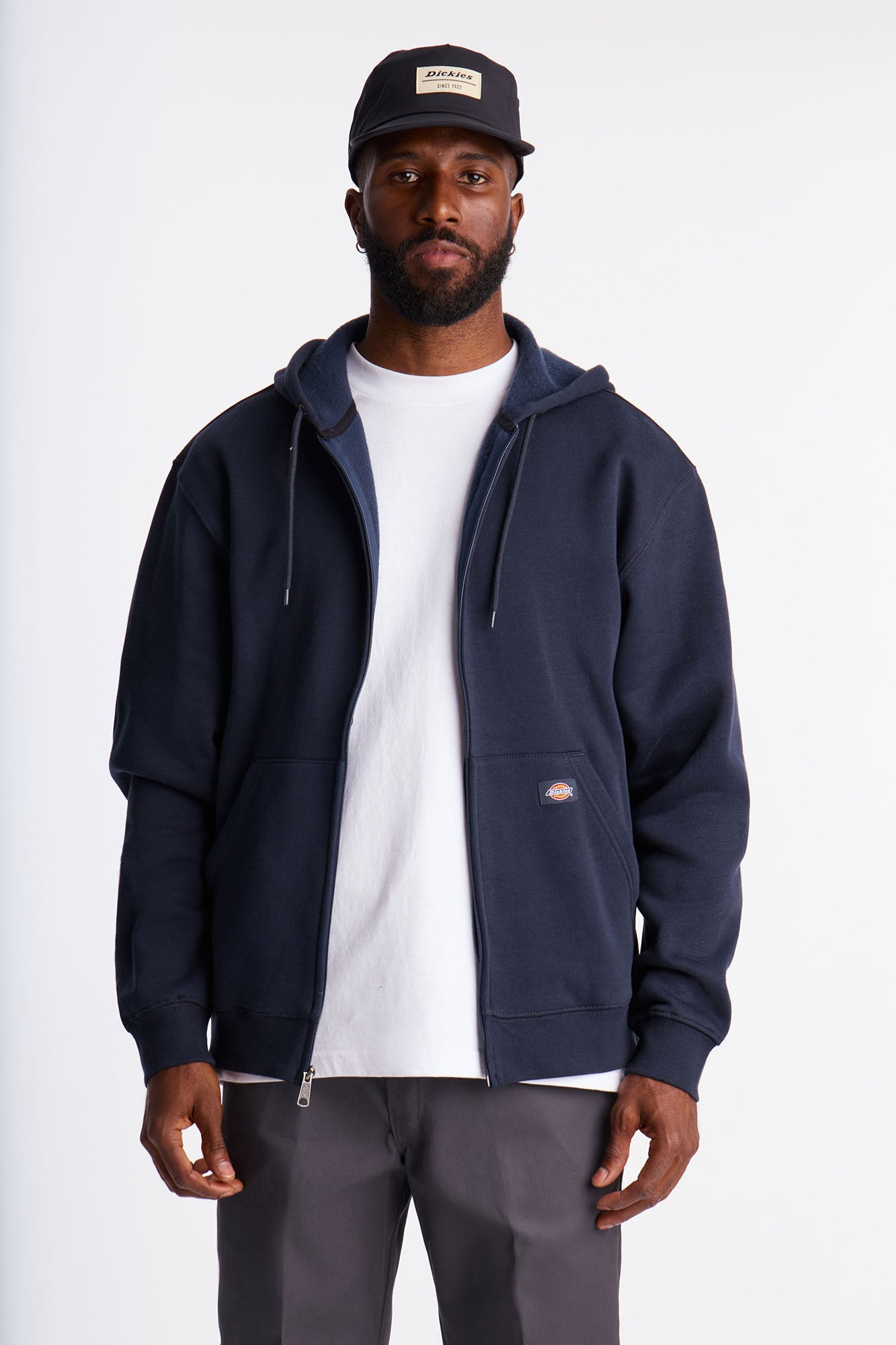 Dickies Full Zip Hoodie - Navy