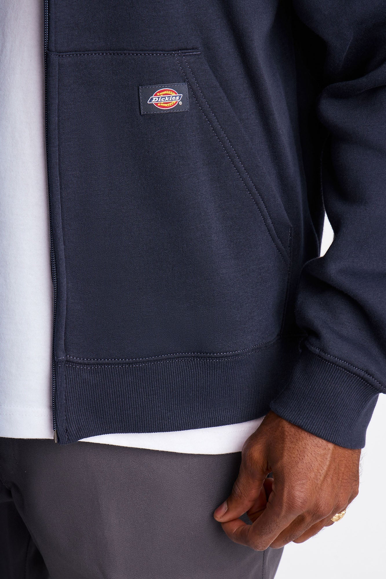 Dickies Full Zip Hoodie - Navy