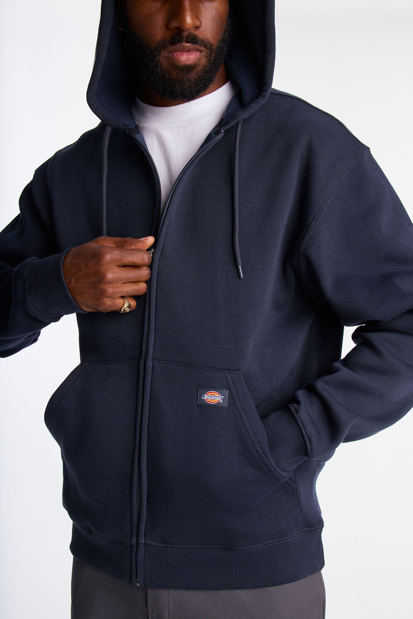 Dickies Full Zip Hoodie - Navy