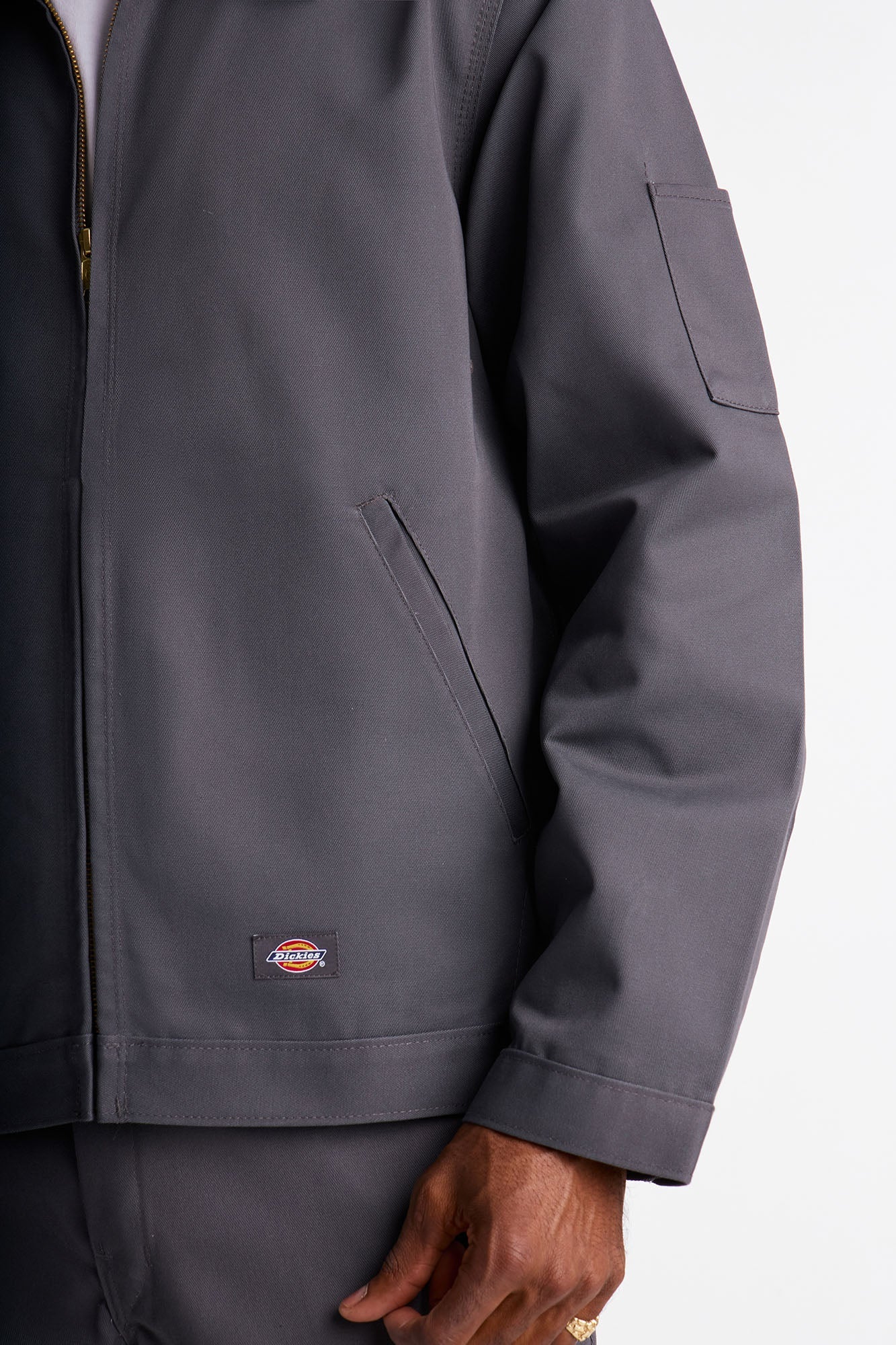 Dickies Unlined Eisenhower Jacket - Charcoal