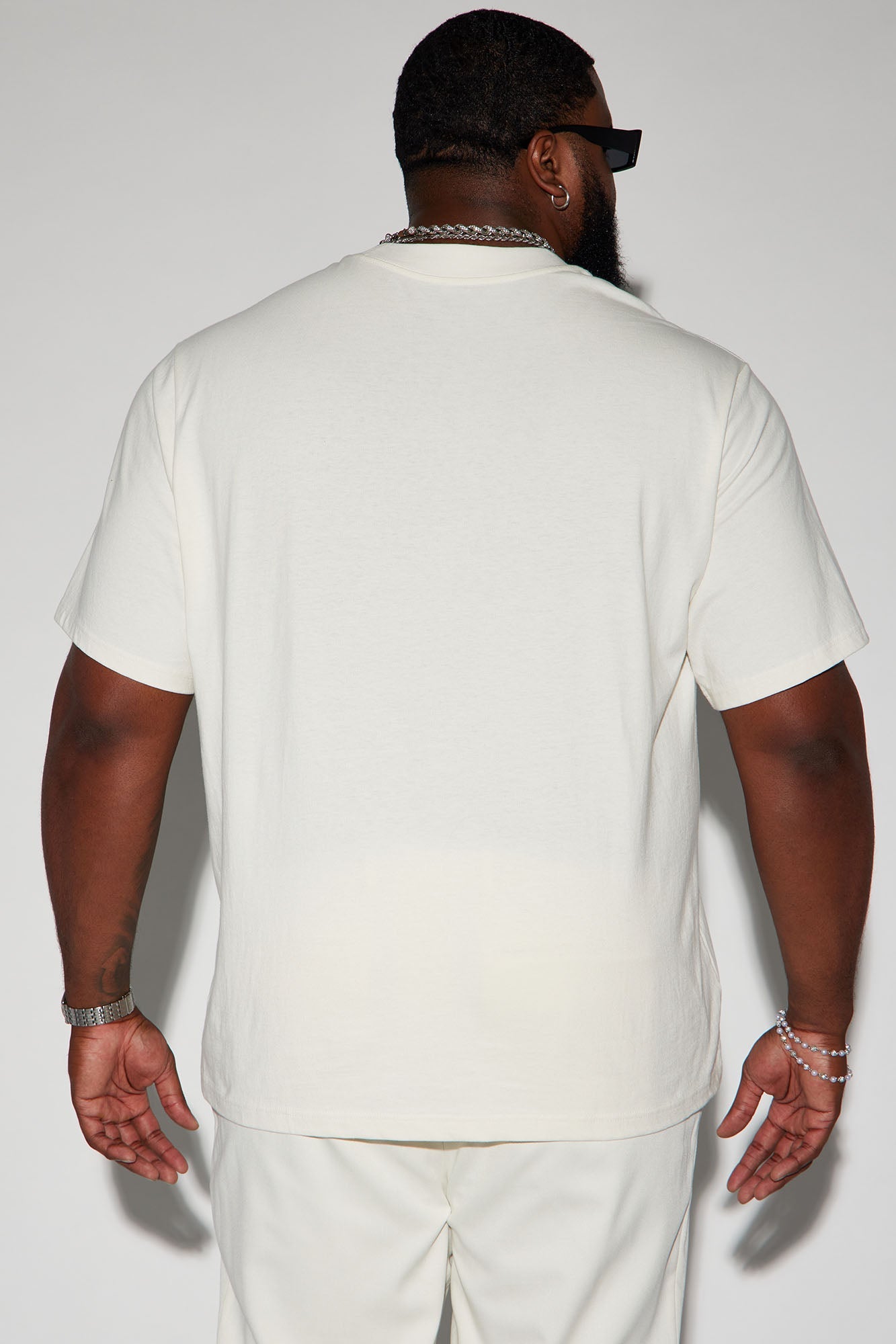 Oversized Heavyweight Tee 240GSM - Off White