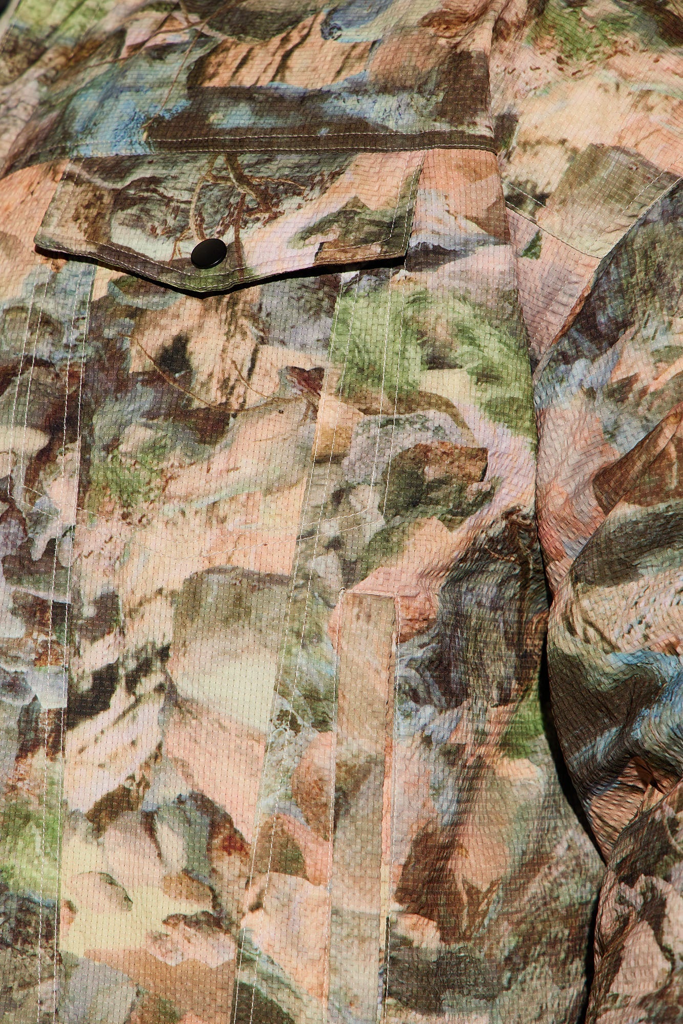 Kings Canyon Padded Trucker Jacket - Multi Color