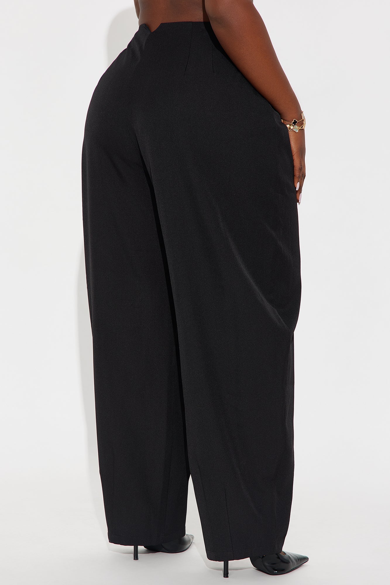 Margaret Barrel Trouser Pants 32″ - Black