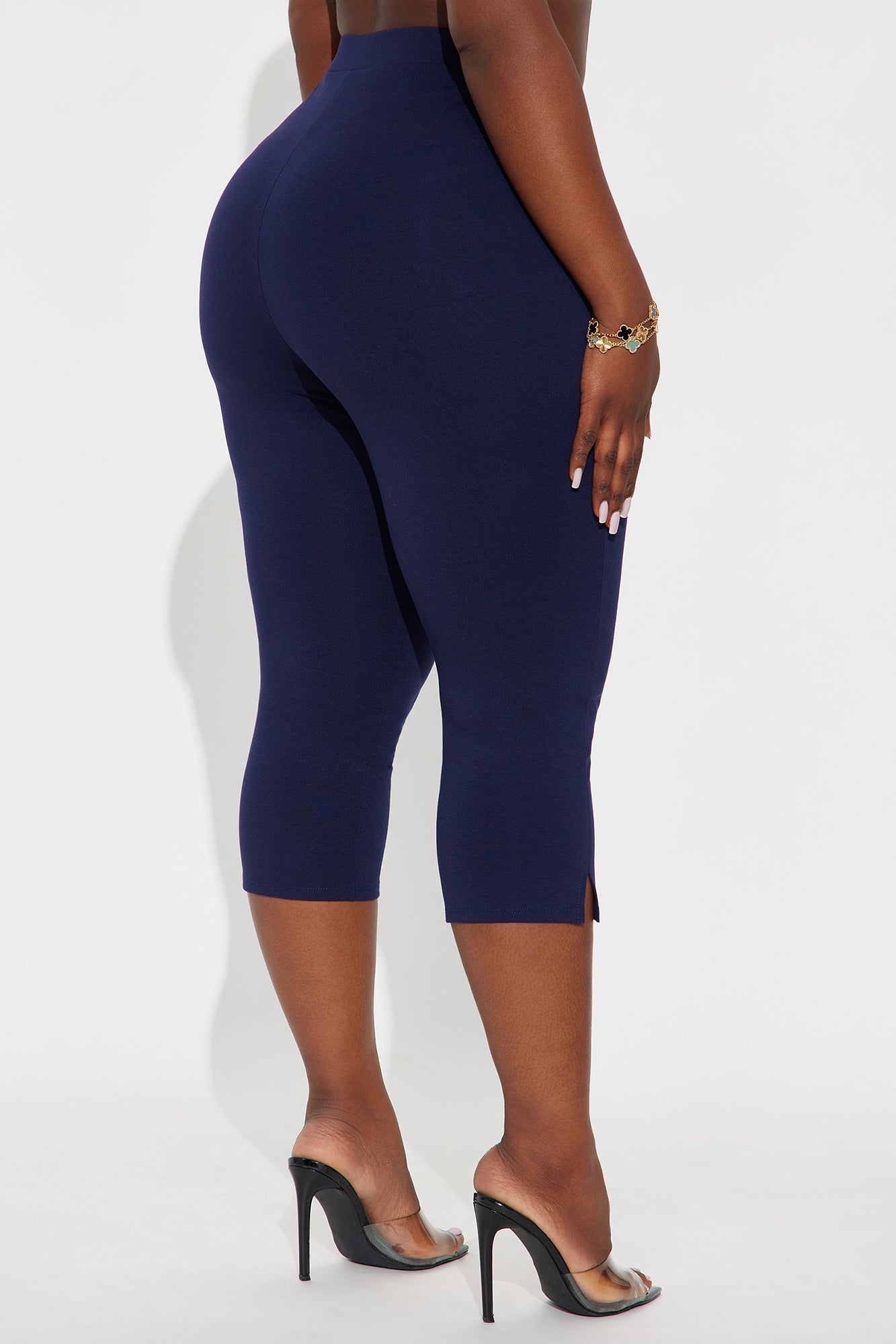 All My Potentials Capri Legging - Navy
