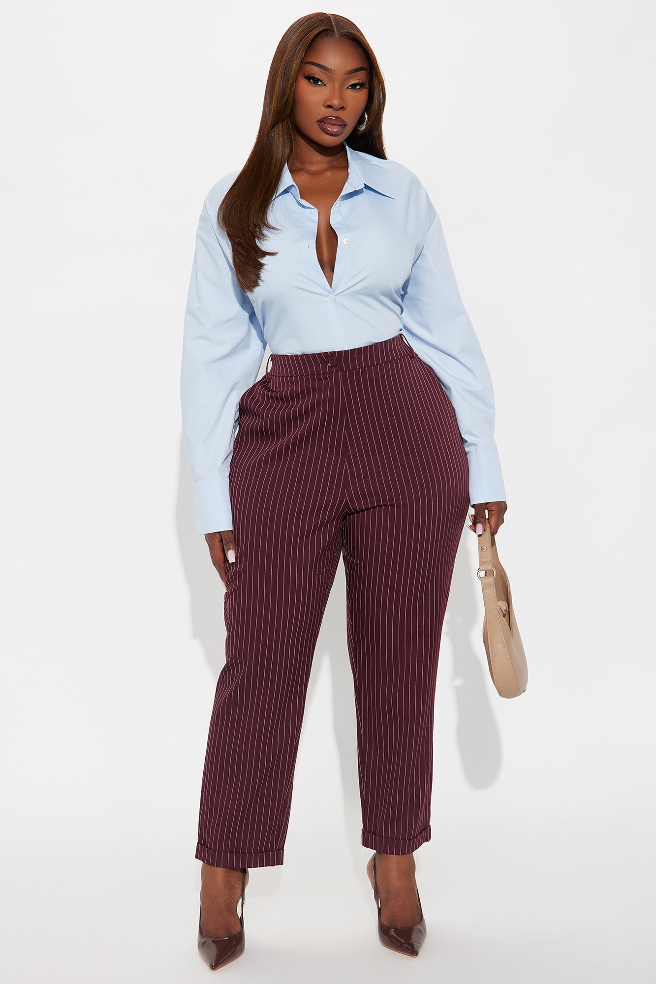 Business As Usual Pants - Chocolate/Combo
