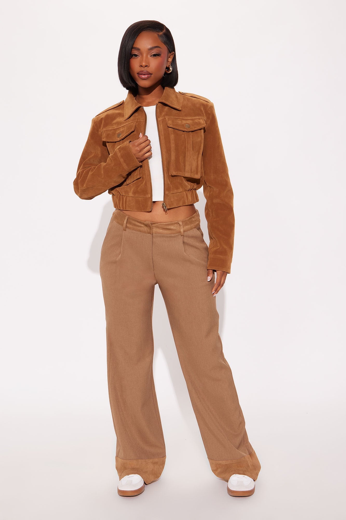 Just Business Twill Trouser Pant 32″ - Mocha