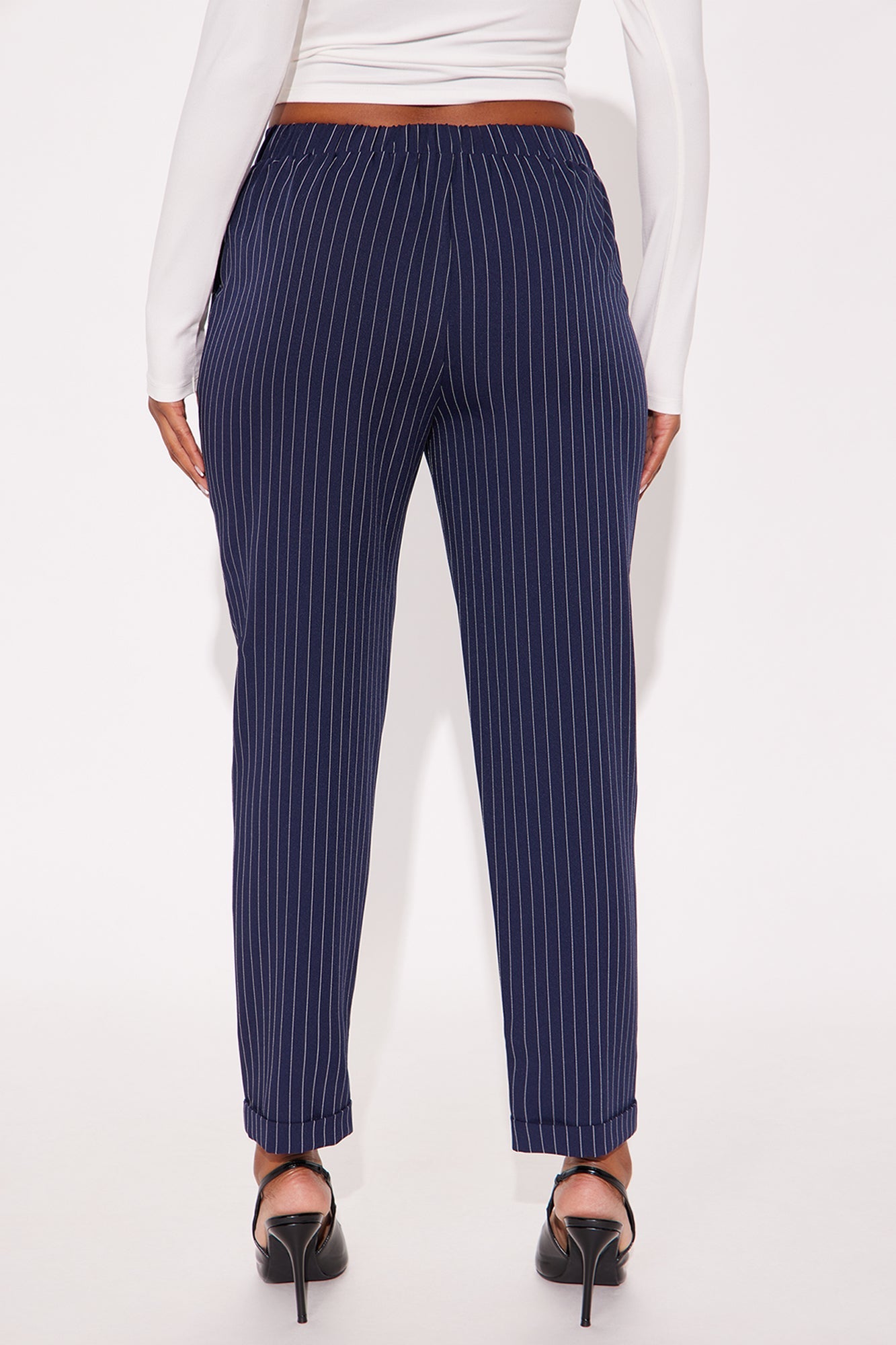 Business As Usual Pants - Navy/combo