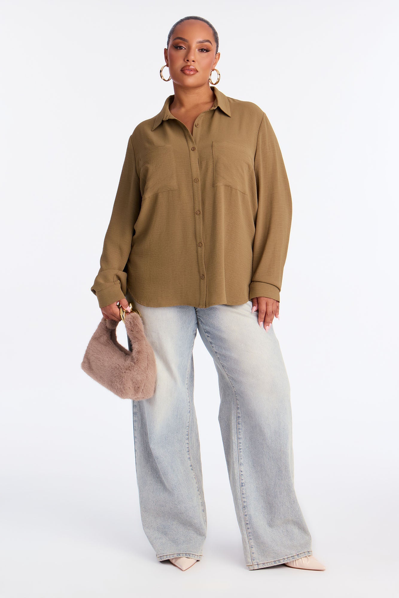 Keep Talking Airflow Shirt - Olive