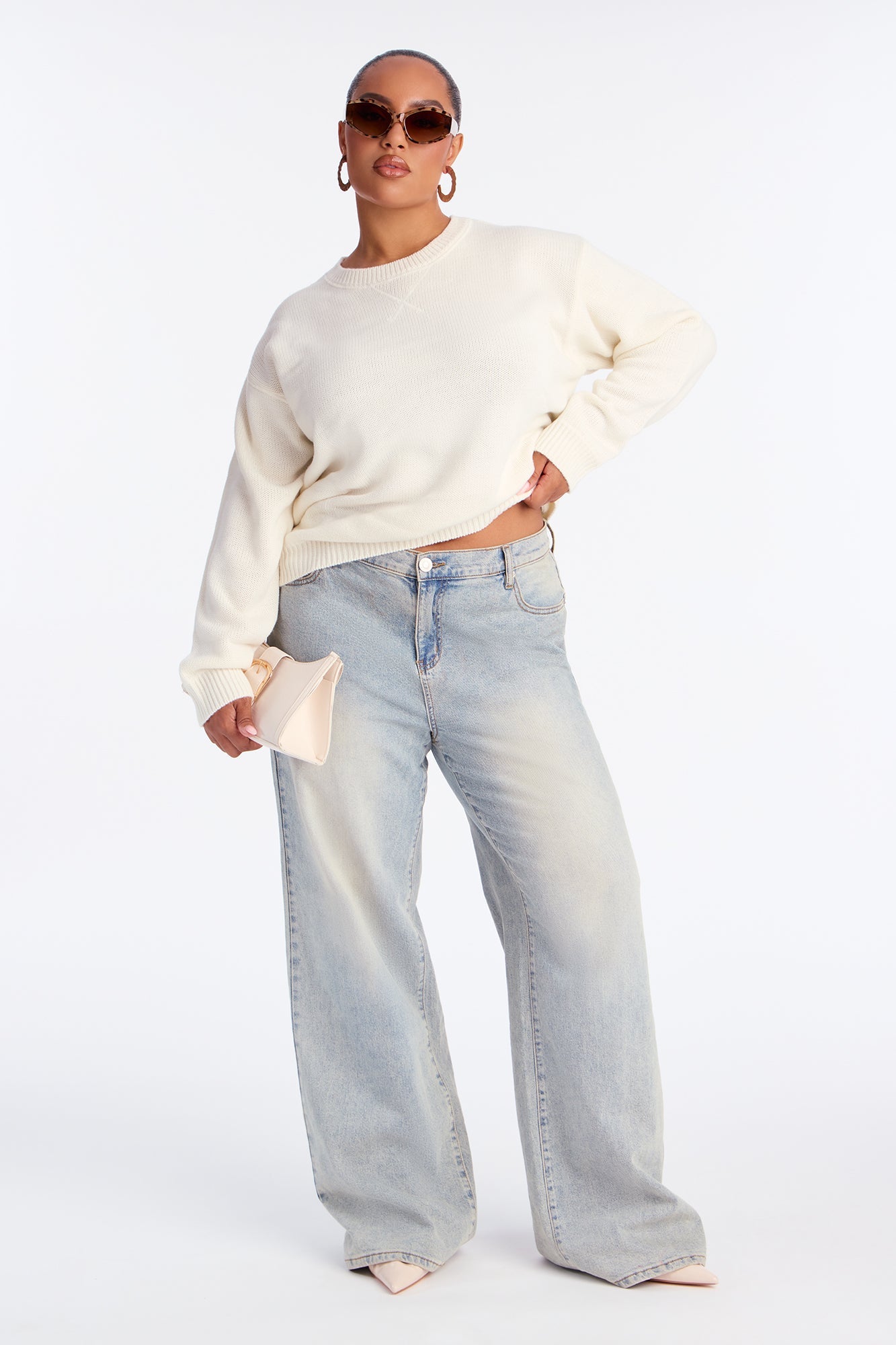The Cozy Days Pullover Sweater - Ivory