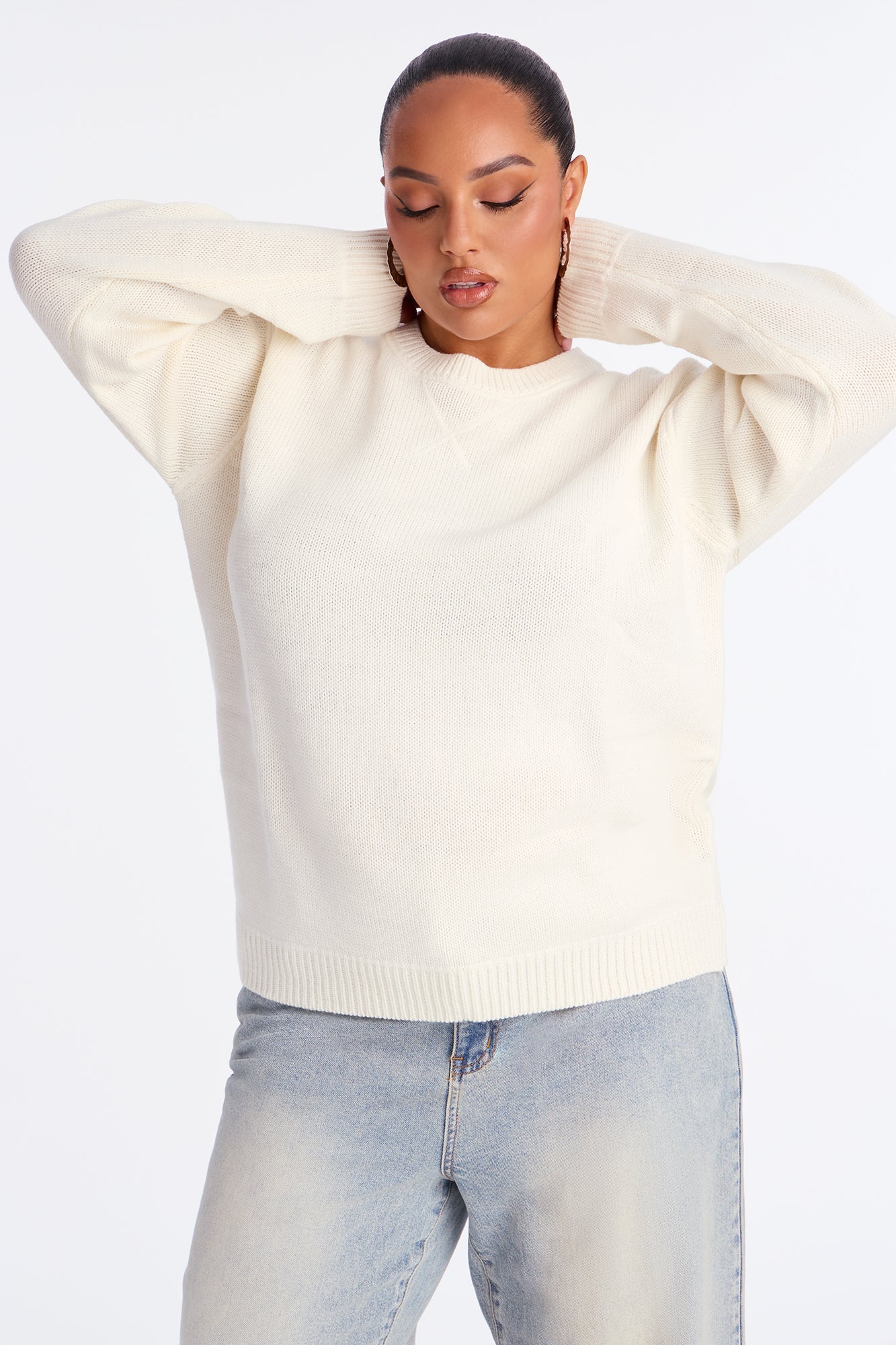 The Cozy Days Pullover Sweater - Ivory