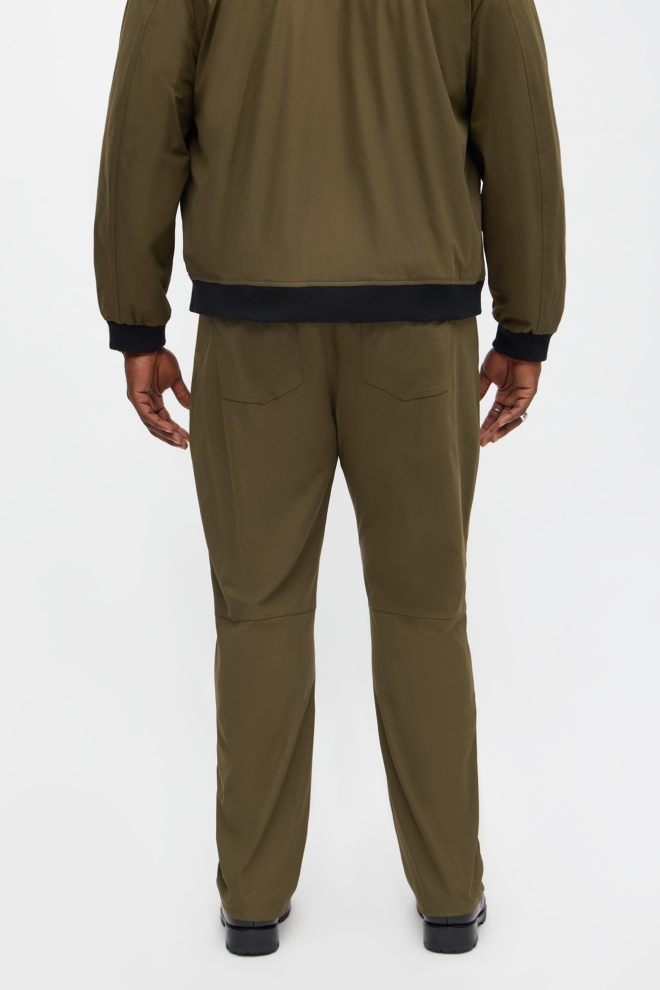 Slim Cedric Stretch Pant - Olive
