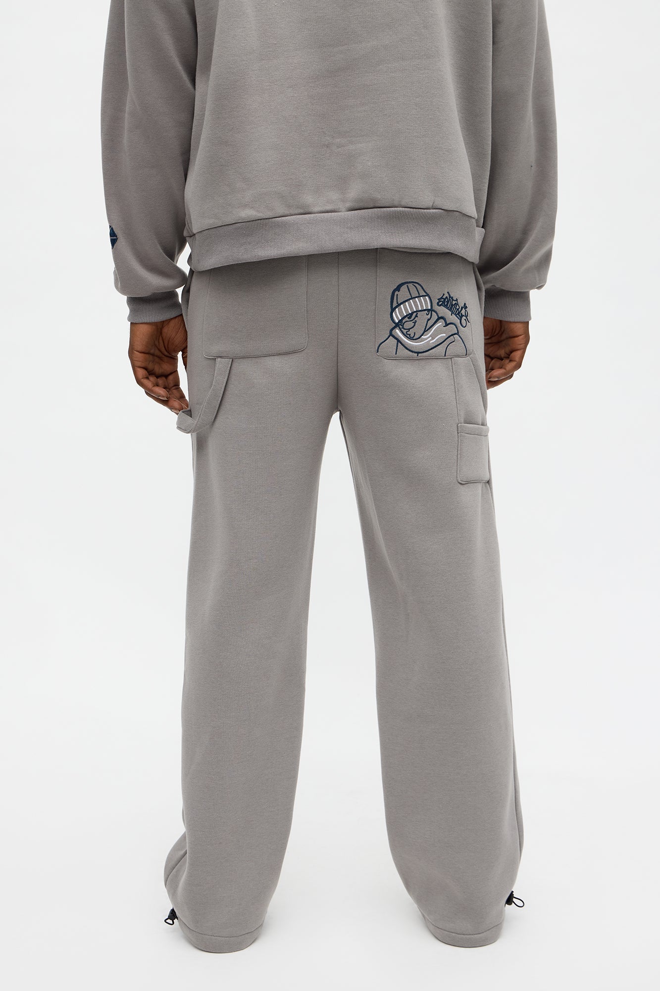 Southpole Signature Jogger - Grey