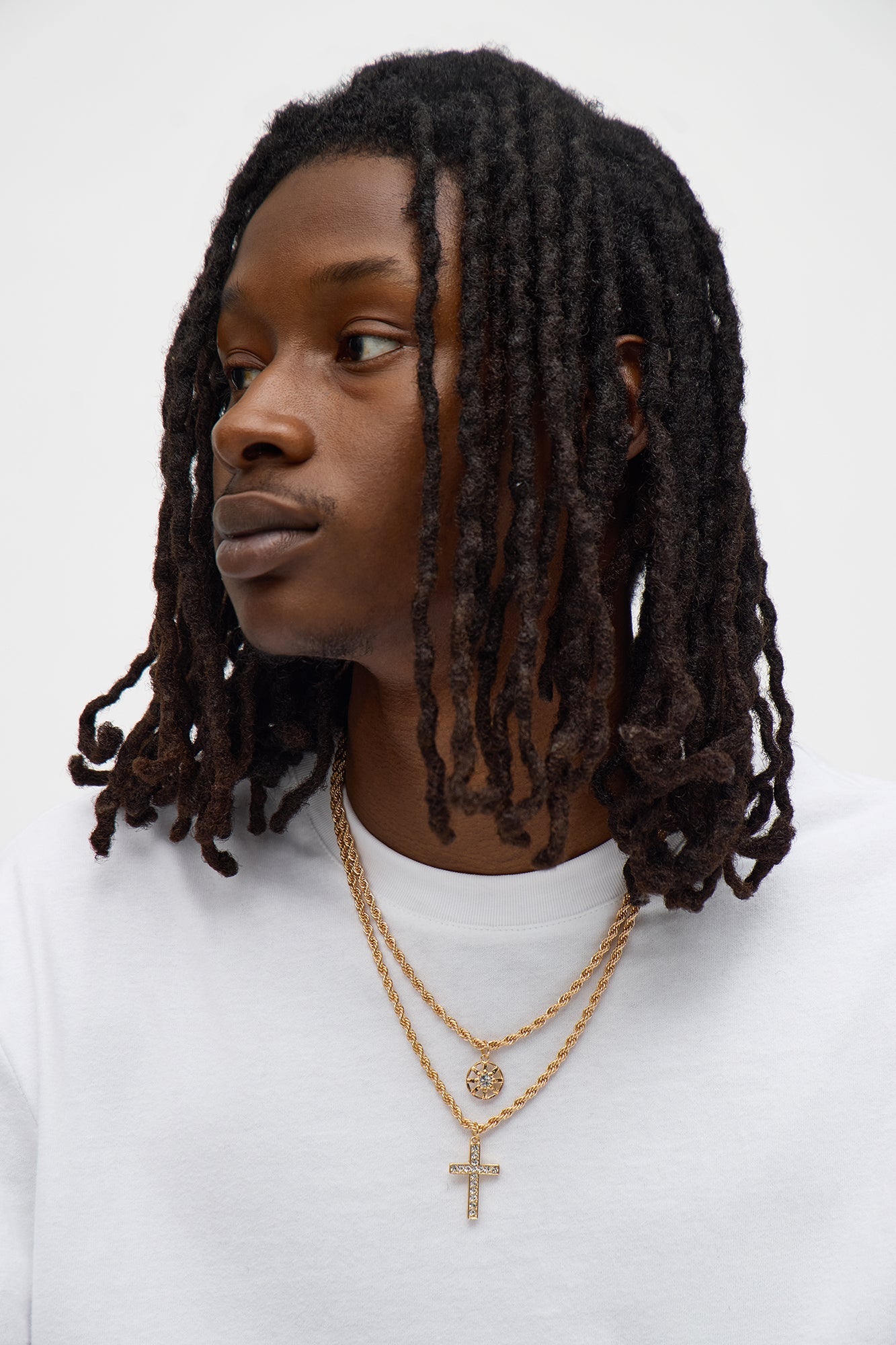 Crowd Favorite Pendant Necklace Set - Gold