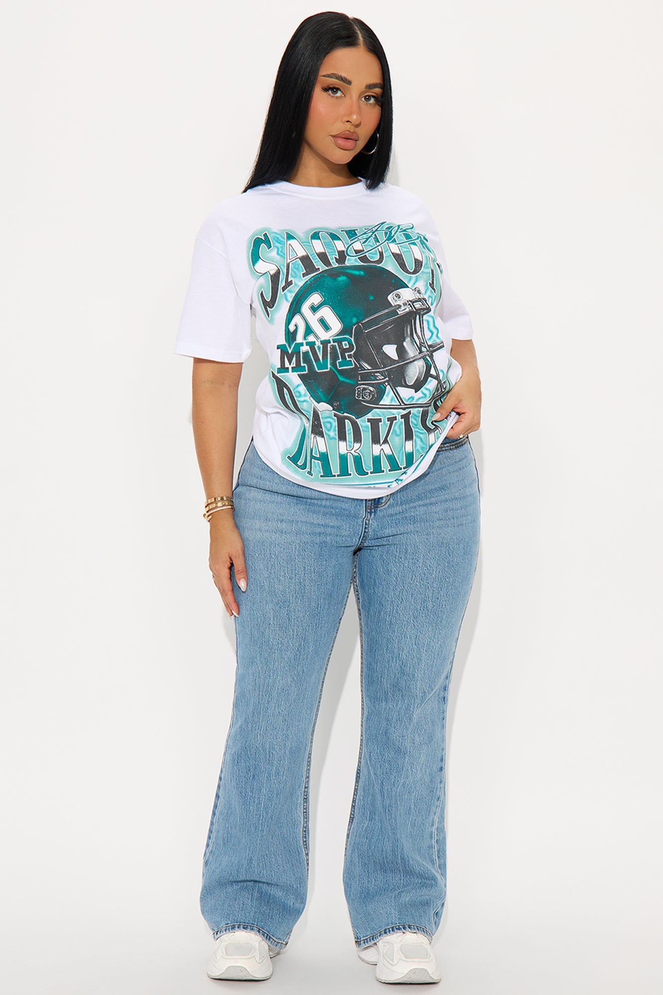 Saquon Berkley Effect Tee - White