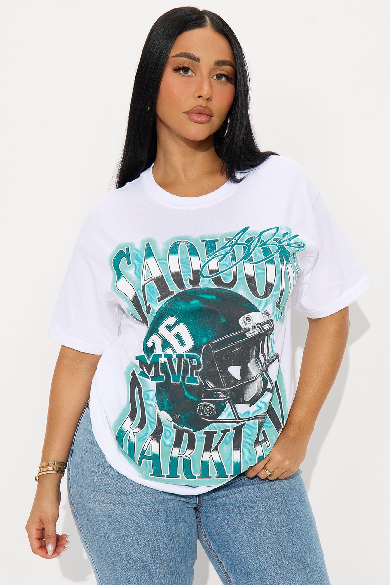 Saquon Berkley Effect Tee - White