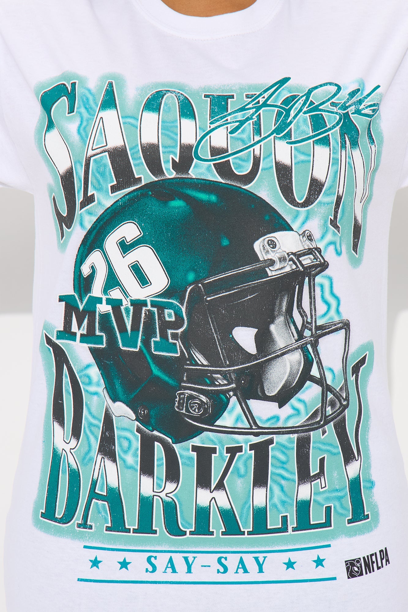 Saquon Berkley Effect Tee - White