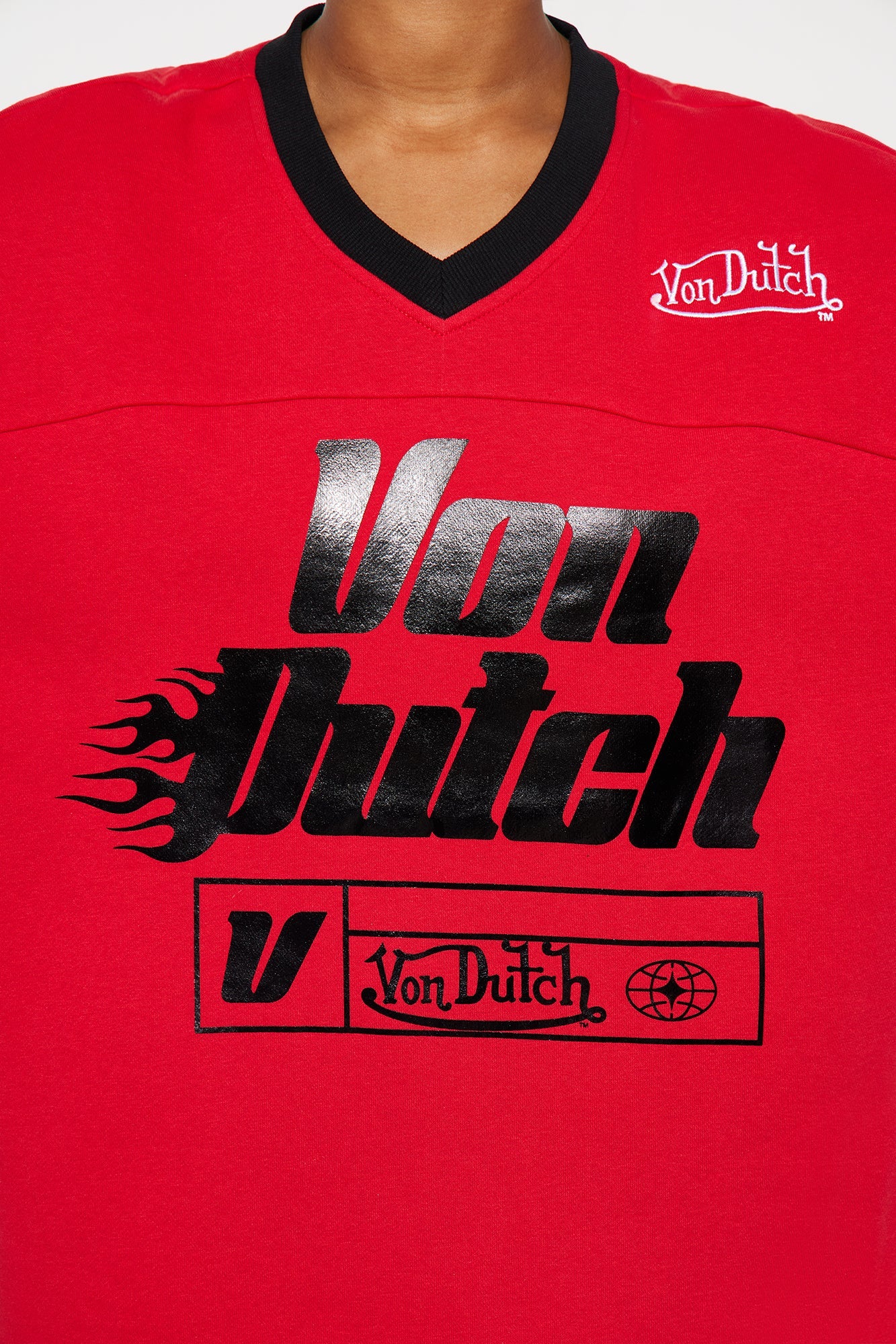 Von Dutch Race Mode Sweatshirt - Red