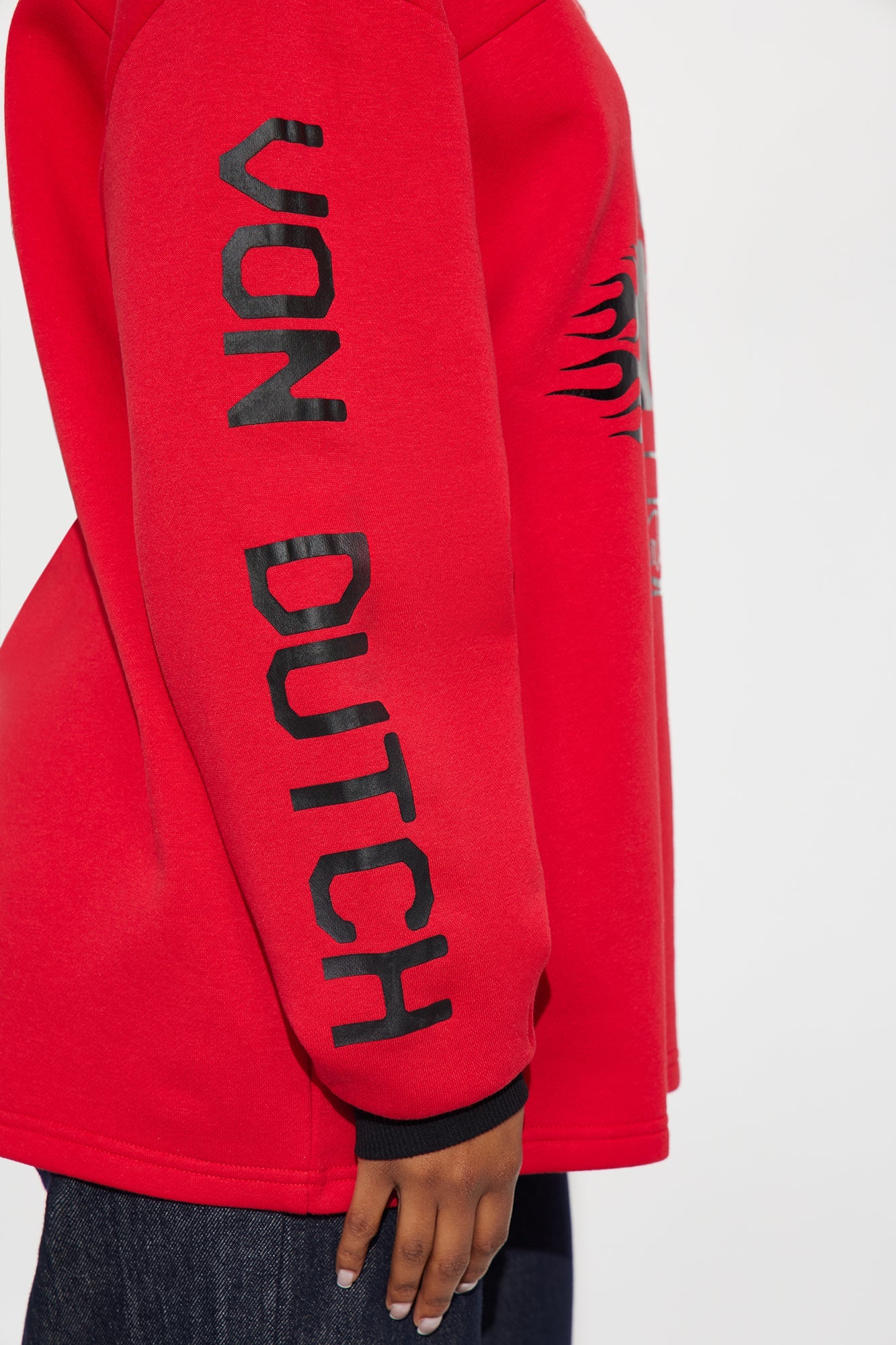 Von Dutch Race Mode Sweatshirt - Red