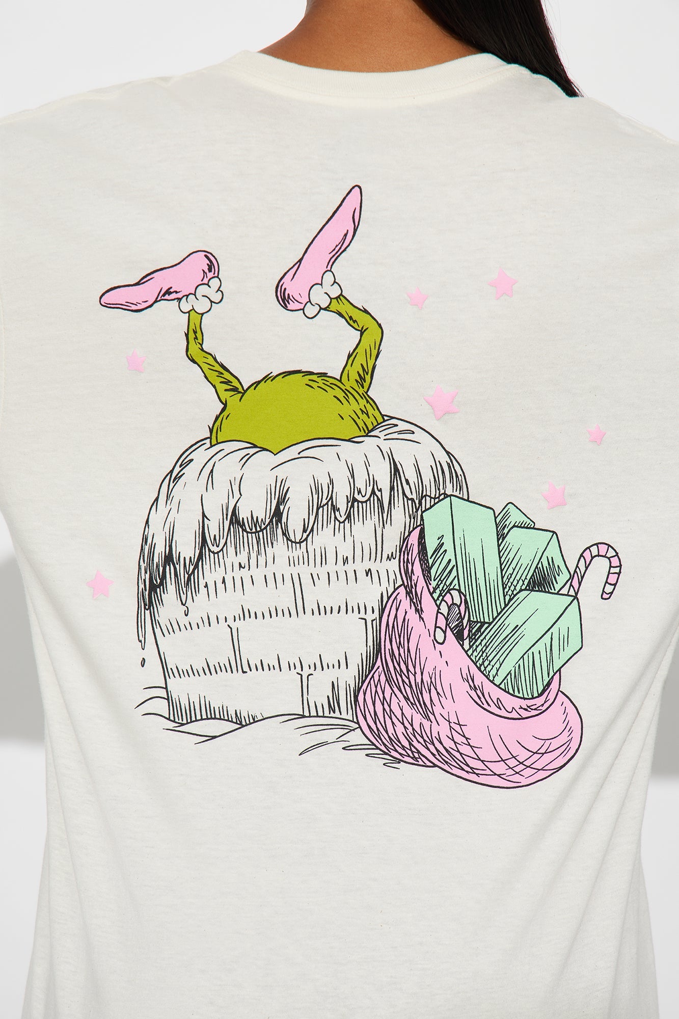 The Grinch Stole Christmas Tee - Sand