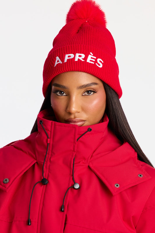 Apres Season Beanie - Red