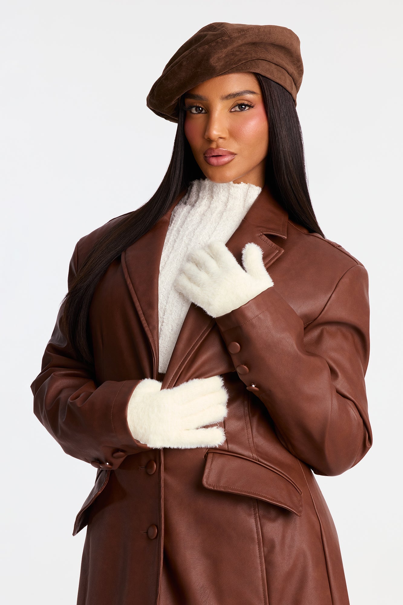 Snow Belle Gloves - Ivory