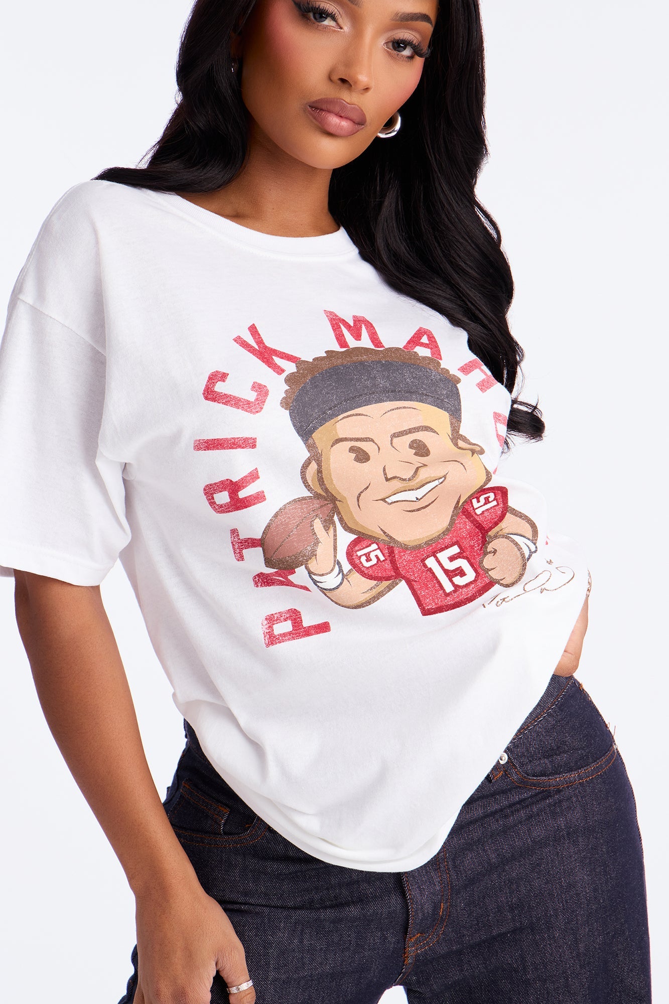 Patrick Mahomess Playmaker 15 Tee - White