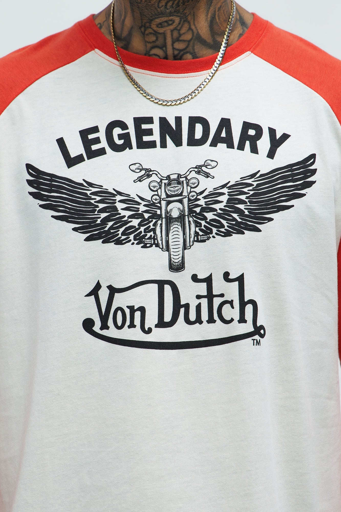 Von Dutch Legendary Tee - Red/combo