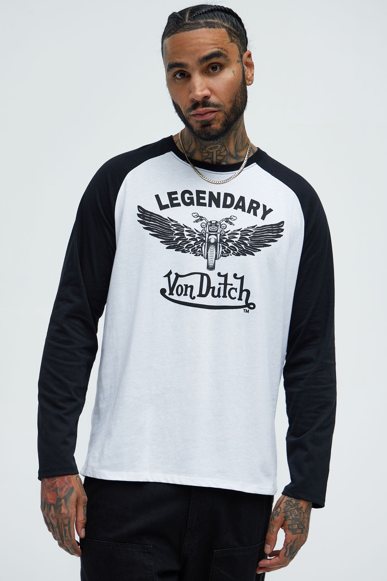 Von Dutch Legendary Tee - White/Black