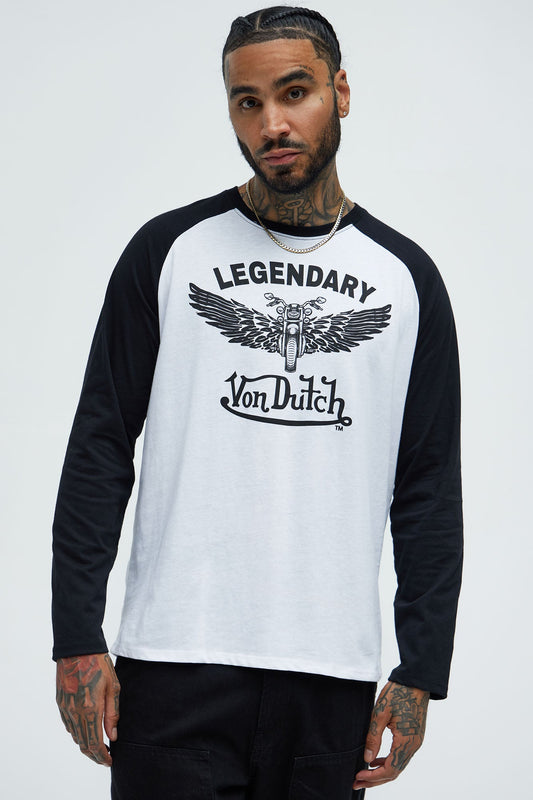 Von Dutch Legendary Tee - White/Black