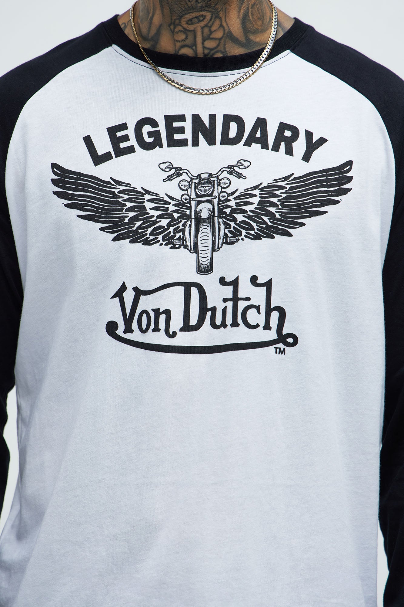 Von Dutch Legendary Tee - White/Black