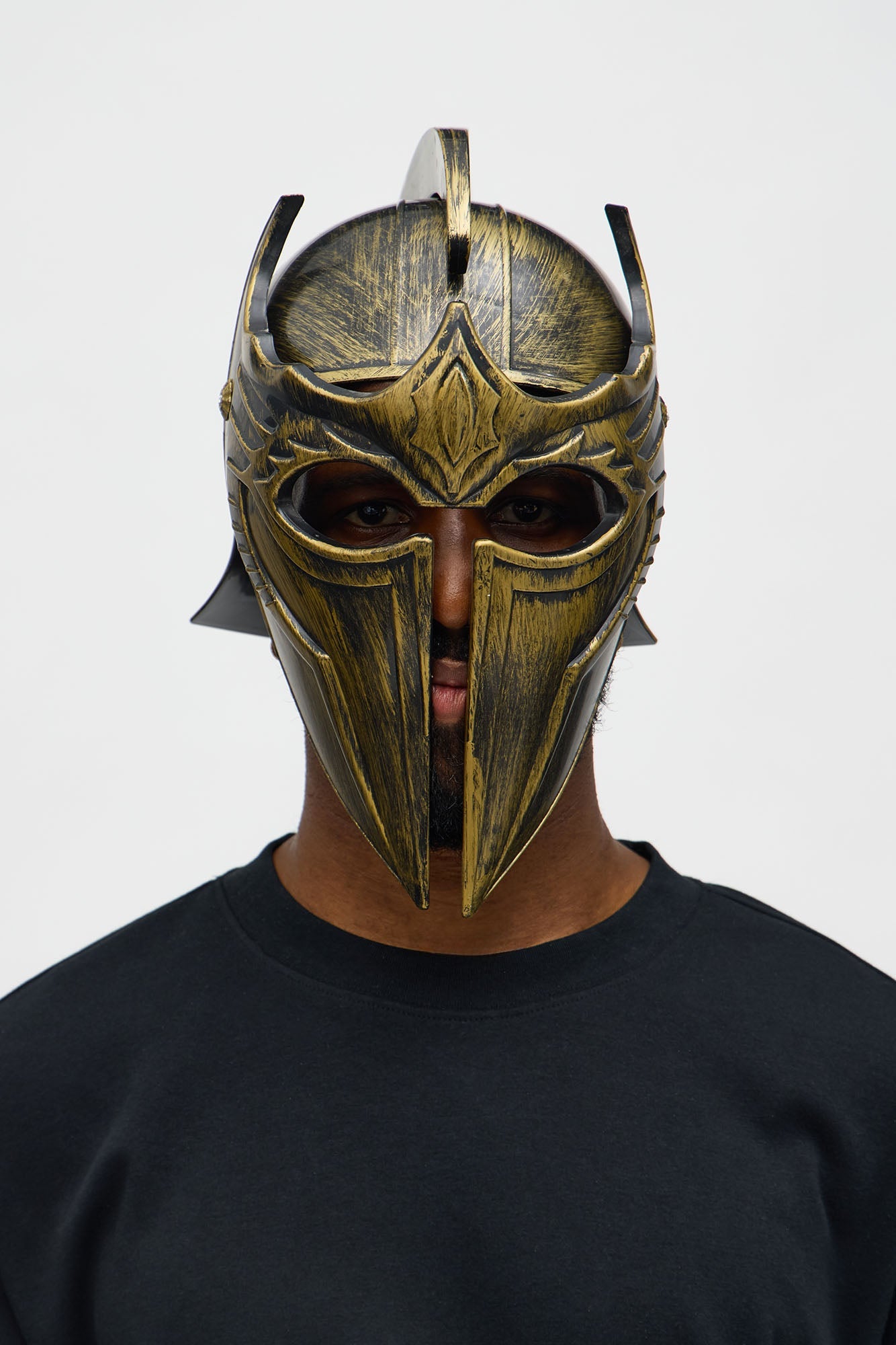 Roman Warrior Mask Costume - Bronze