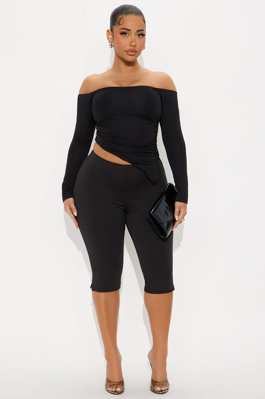 Genesis Knee Knocker Capri - Black