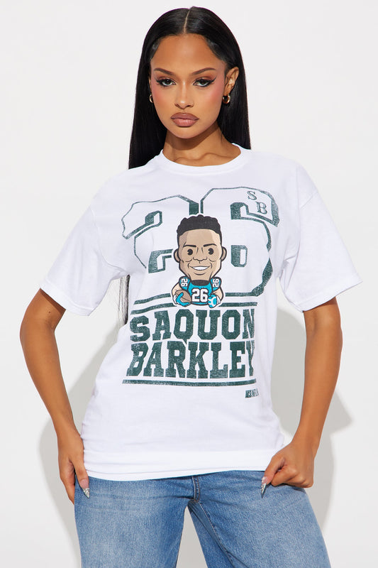 Saquon Barkley Untouchable 26 Tee - White