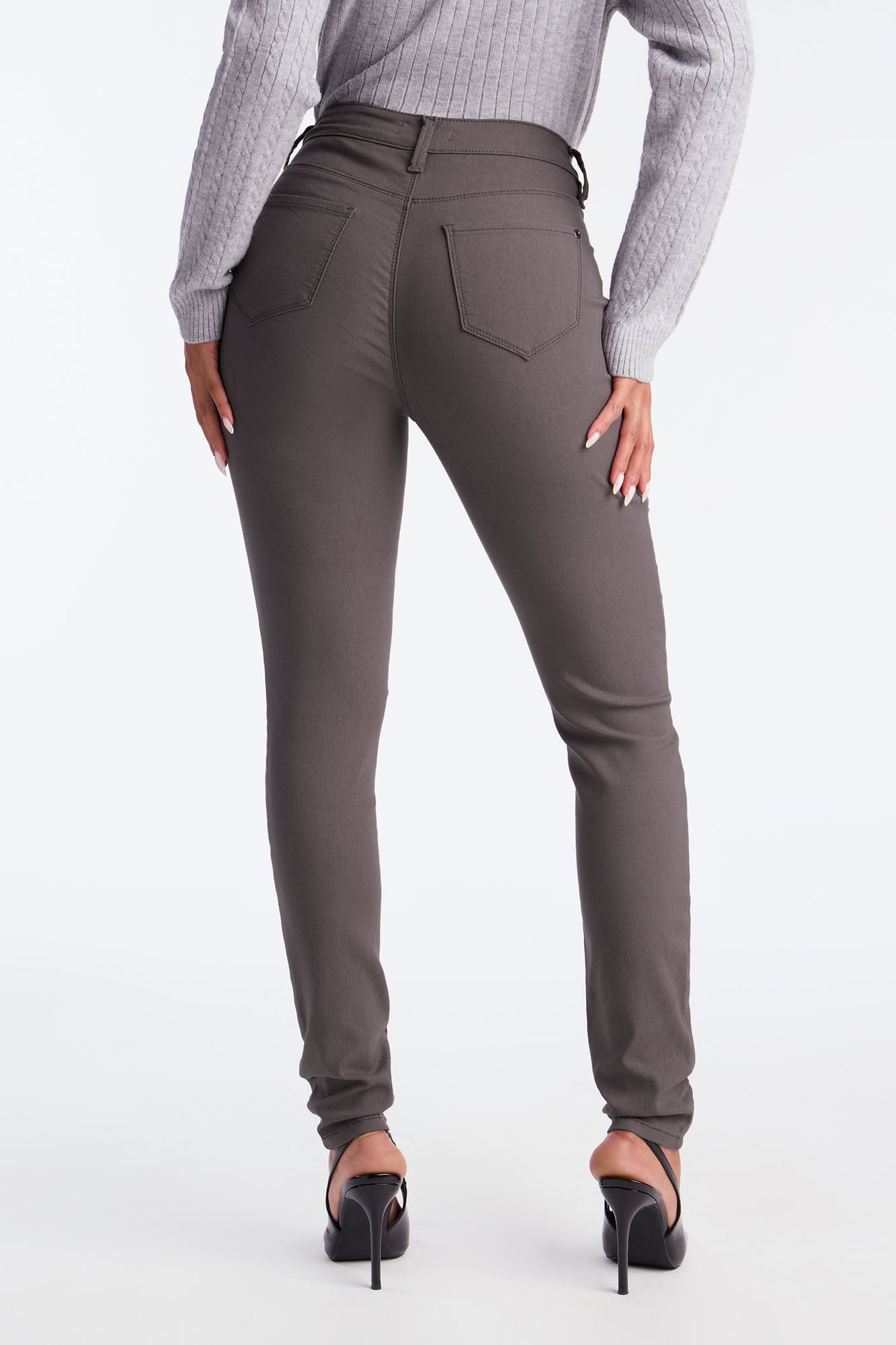 Hyperstretch Skinny Pants - Charcoal