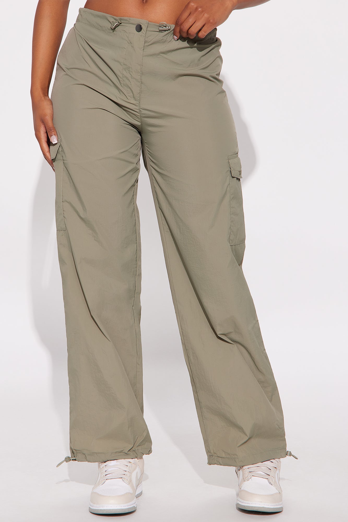 Alley Cat Cargo Jogger Pant - Military Green