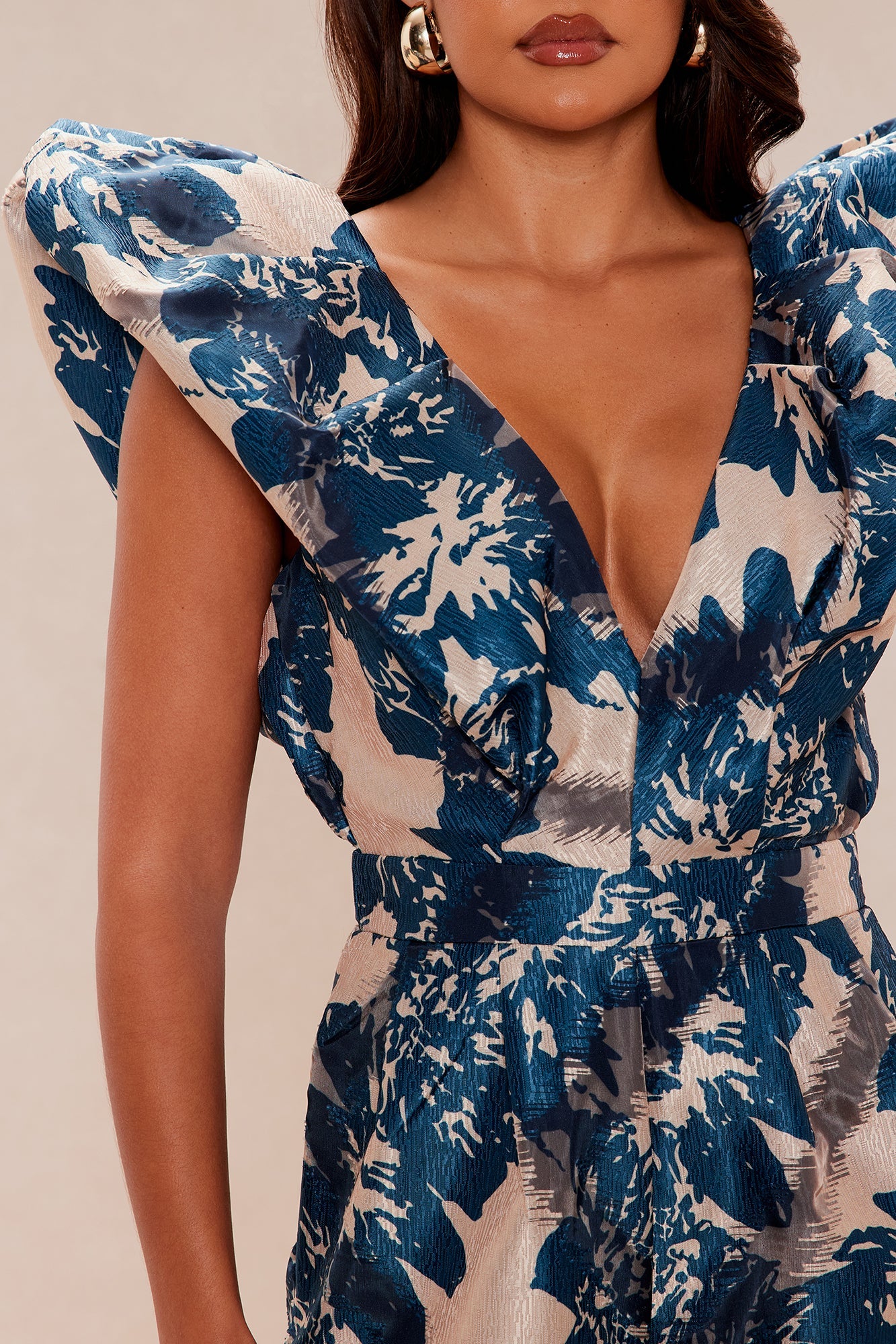 Karmina Jumpsuit - Navy/combo